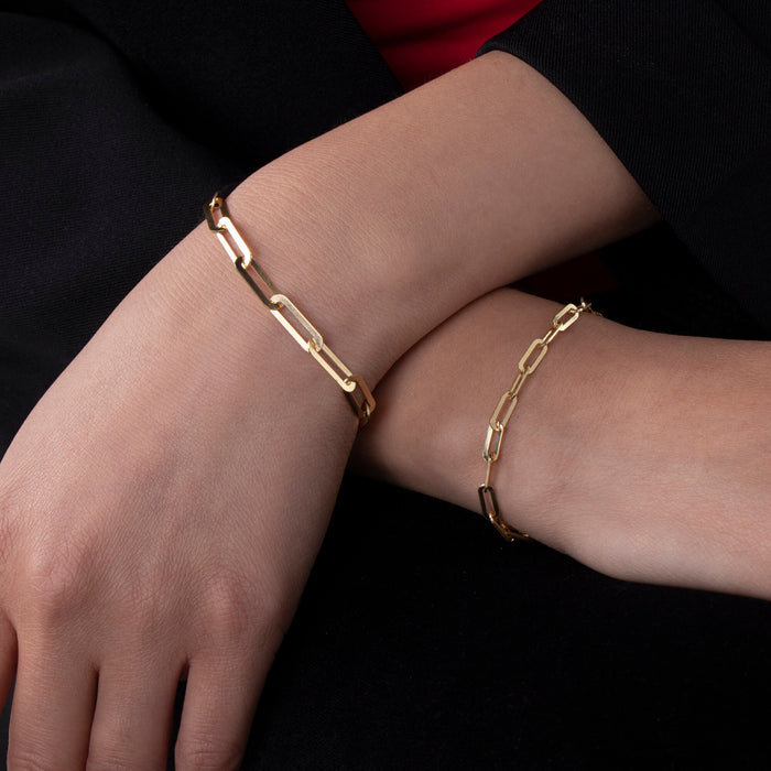 Paperclip Chain Bracelet