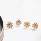 Sunburst Stud Earrings