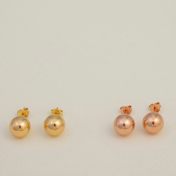 Dainty Ball Stud Earrings