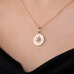 Starburst Coin Necklace