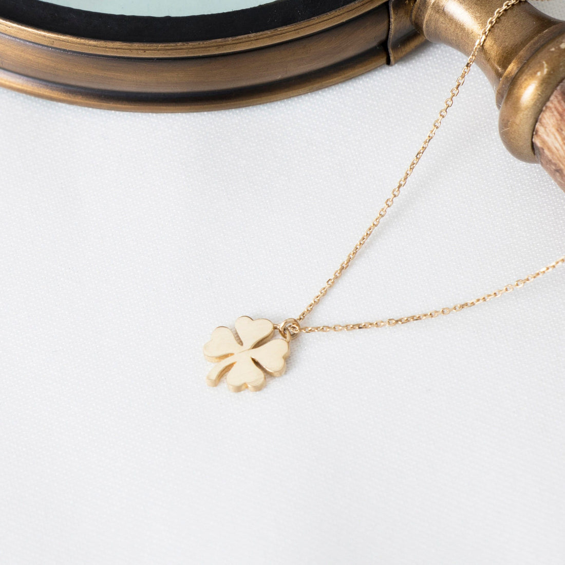 Four-Leaf Clover Necklace