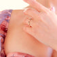 Pyramid Spike Ring