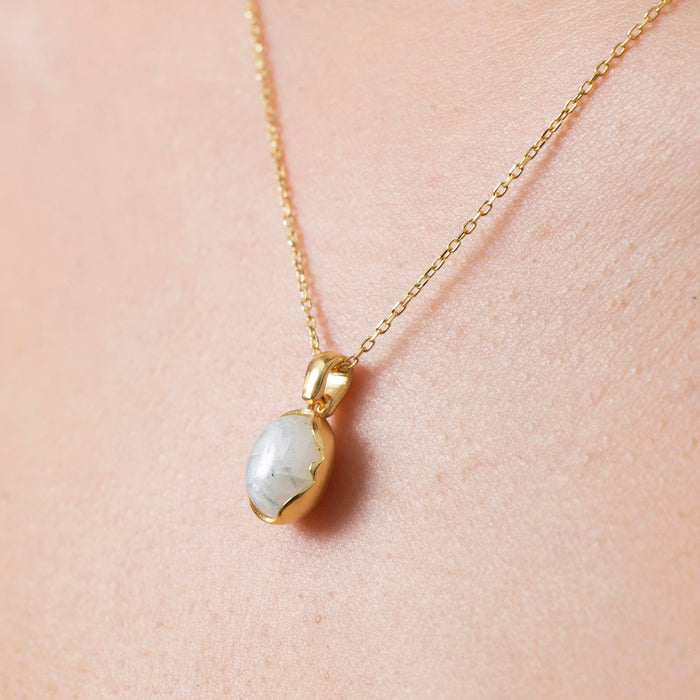 Dainty Moonstone Necklace