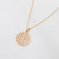Flower of Life Medallion Necklace