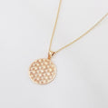 Flower of Life Medallion Necklace