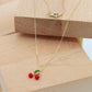 Cherry Pendant Necklace
