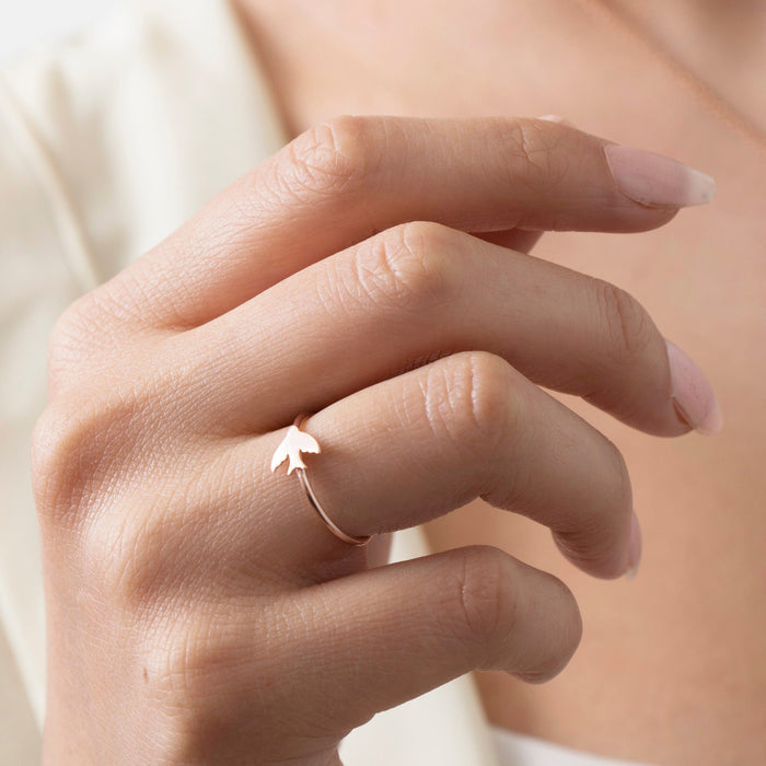 Adjustable Bird Stacking Ring
