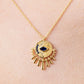Evil Eye Sunburst Necklace