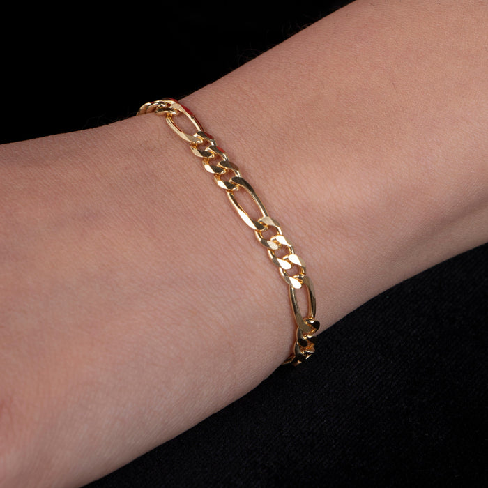 Gold Vermeil Figaro Bracelet