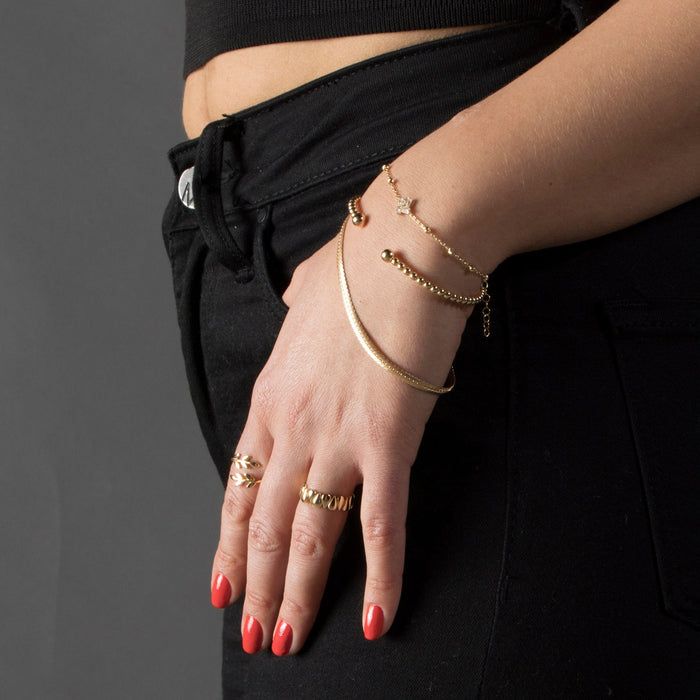 Elegant CZ Baguette Bracelet