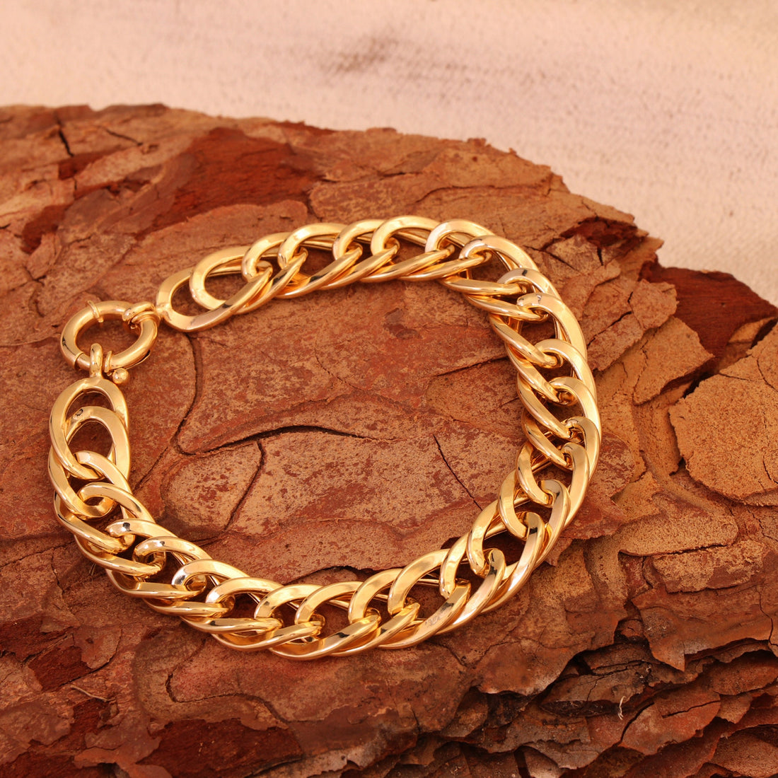 Chunky Gold Chain Bracelet