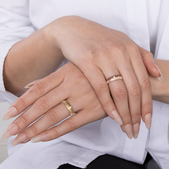 Minimalist Gold Vermeil Ring