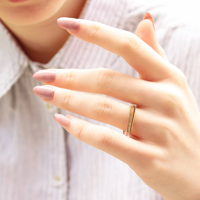 14k Dainty Stackable Gold Ring