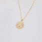 Sunburst Pendant Necklace