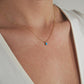 Teardrop Turquoise Pendant Necklace