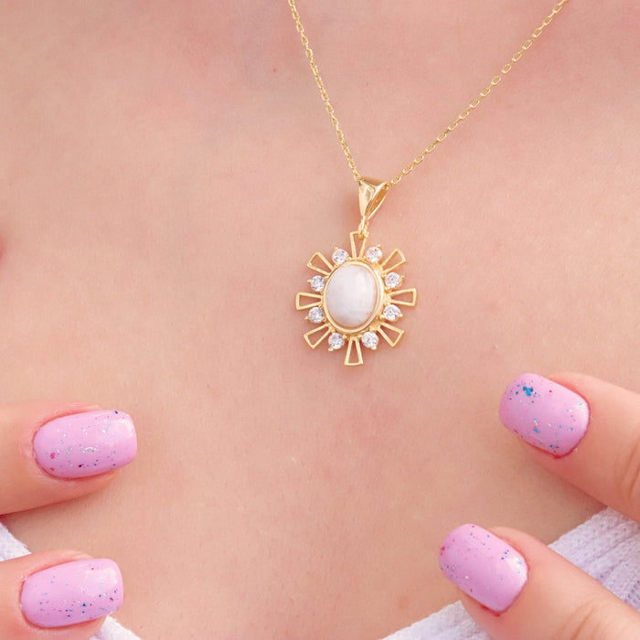 Gemstone Pendant Necklace