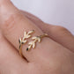 Ancient Greek Style Leaf Ring
