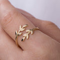 Ancient Greek Style Leaf Ring