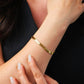 Gold Chevron Bracelet
