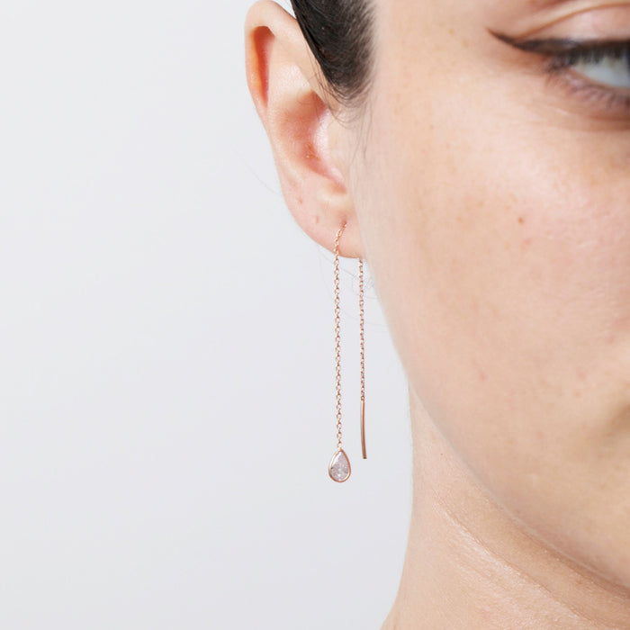 Elegant Gold Threader Earrings