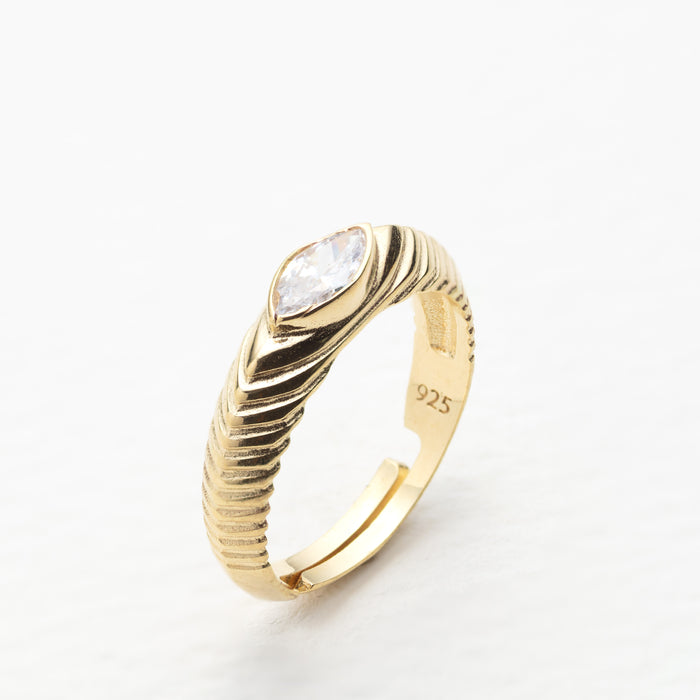 Marquise CZ Ring