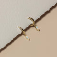Marquise Opal Drop Earrings