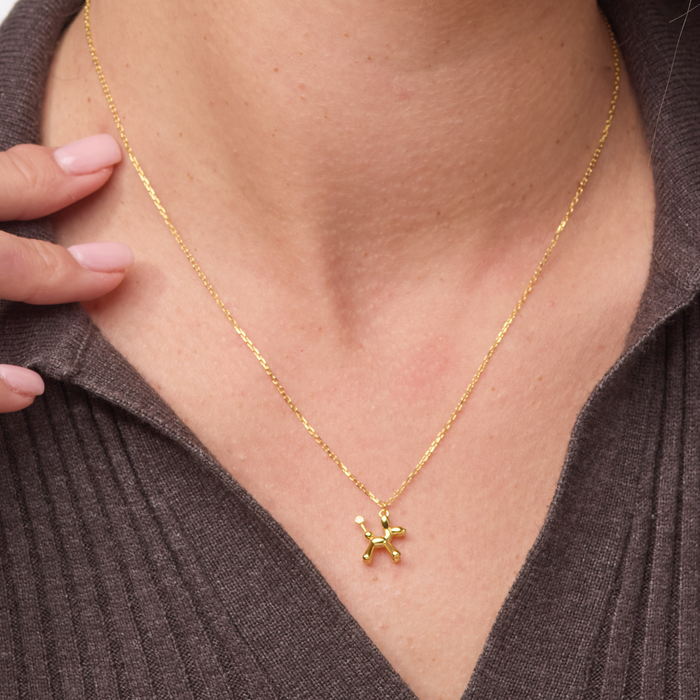 Balloon Dog Necklace