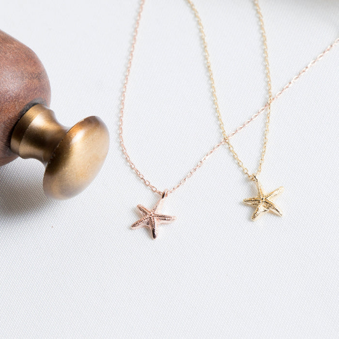Dainty Starfish Necklace