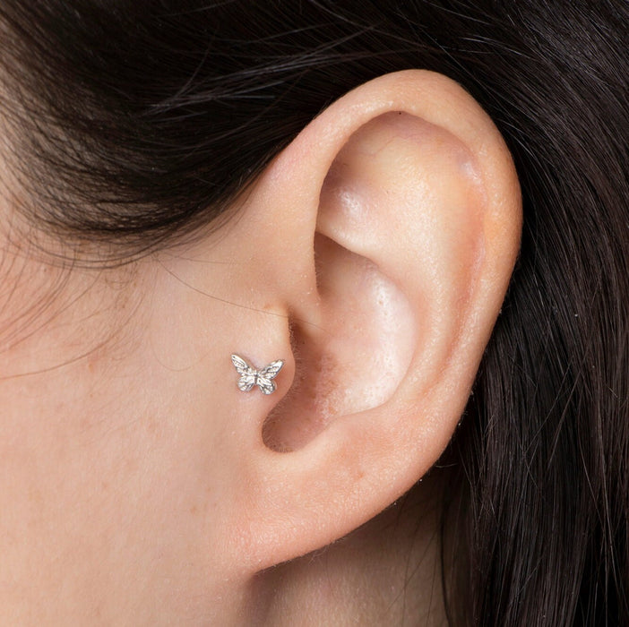 Miniature Gold Piercing Earrings