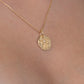 Gold Hamsa Necklace