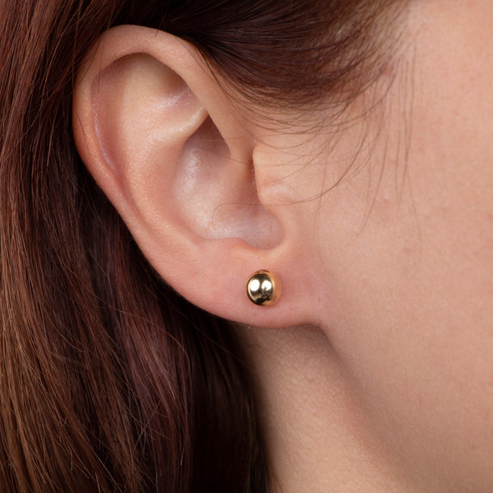 Dainty Ball Stud Earrings
