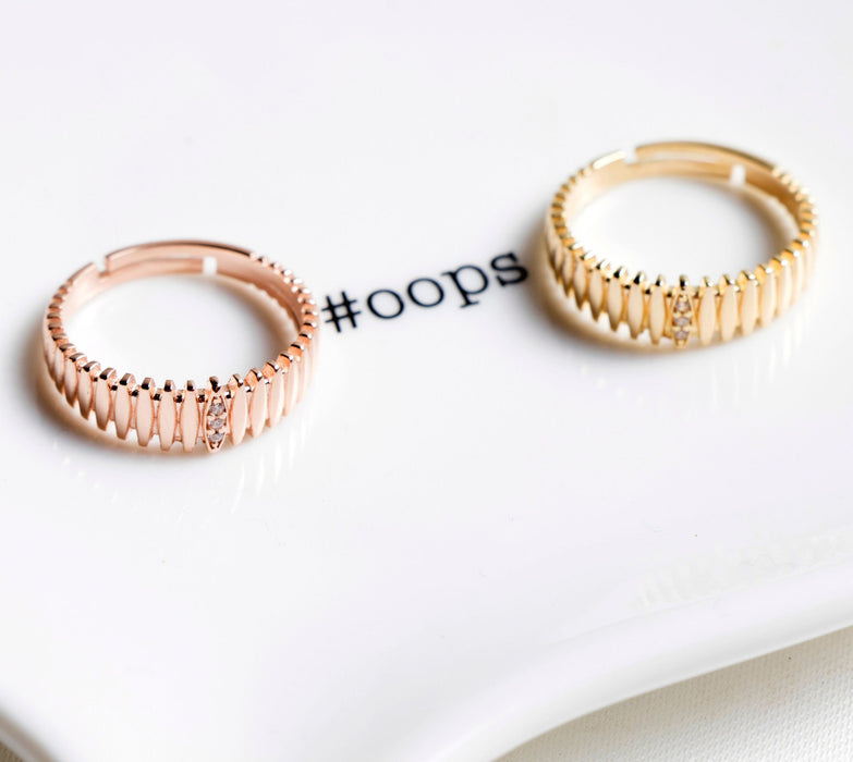 Minimalist Gold Vermeil Ring