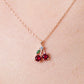 Cherry Pendant Necklace