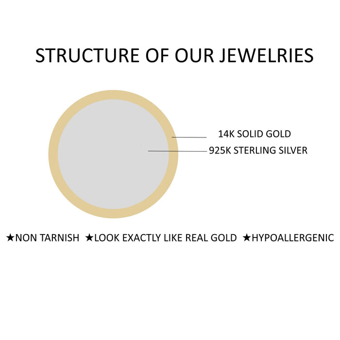 14k Gold Vermeil Chain Ring