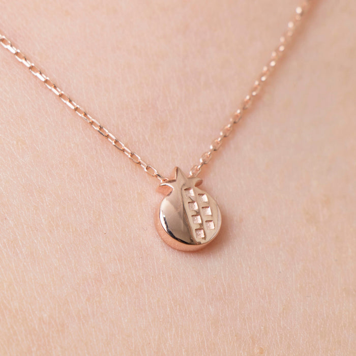 Gold Pomegranate Necklace