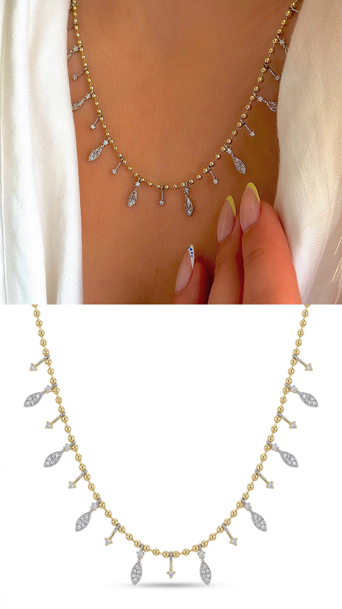 Marquise Glow Necklace
