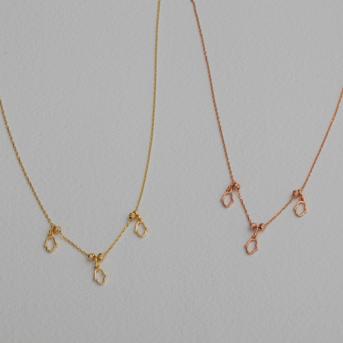 Hamsa Hand of Fatima Necklace