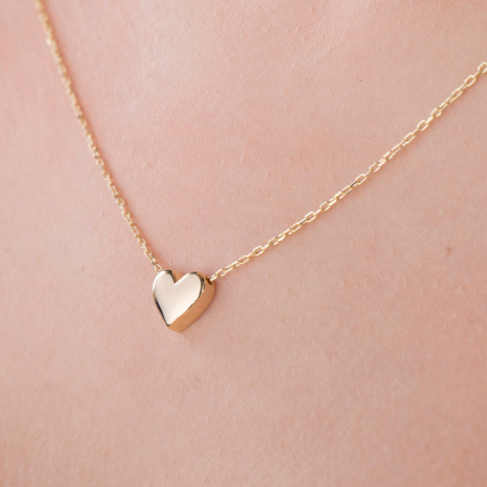 Dainty Heart Pendant Necklace