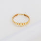 14K Solid Gold Spike Ring