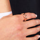 Sleek Bold Gold Chain Ring