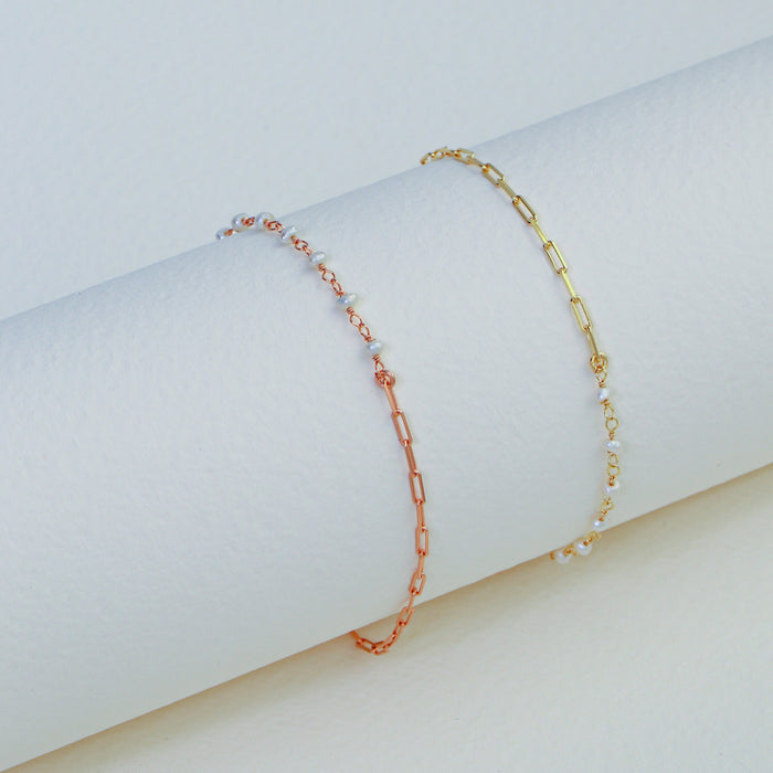 Dainty Pearl Bracelet