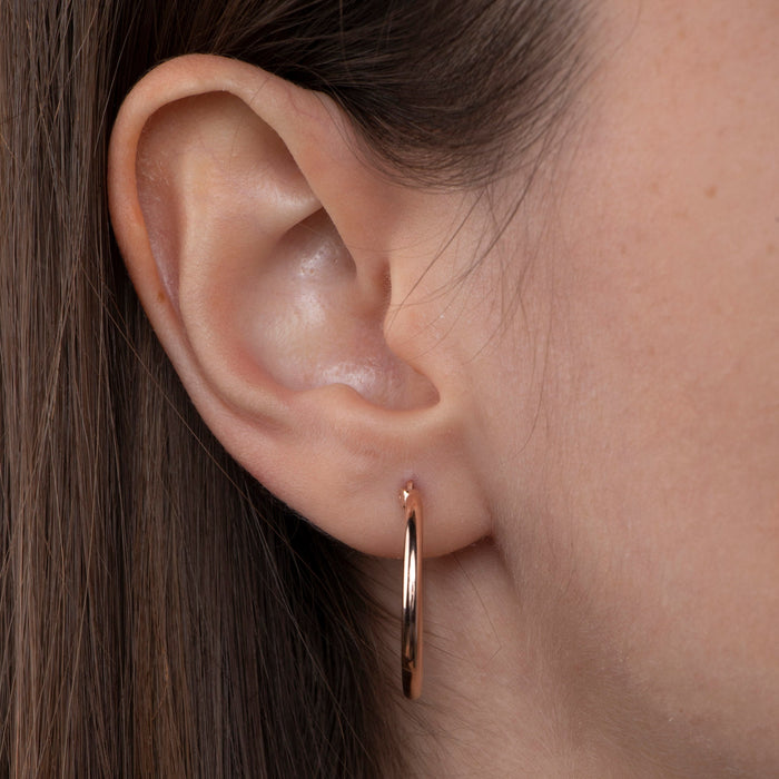 Gold Hoop Earrings