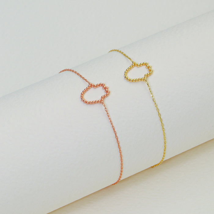 Dainty Hamsa Bracelet