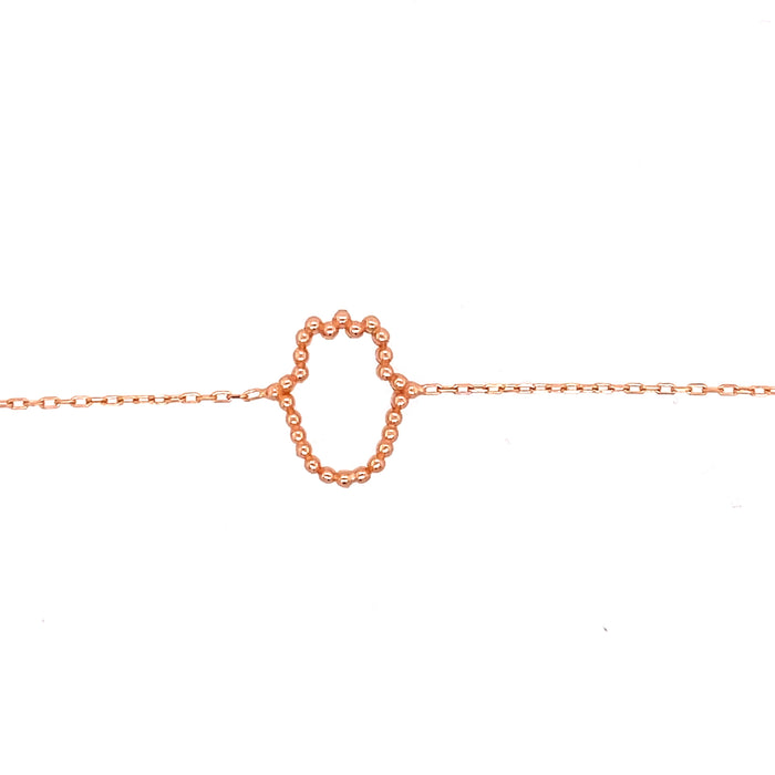 Dainty Hamsa Bracelet