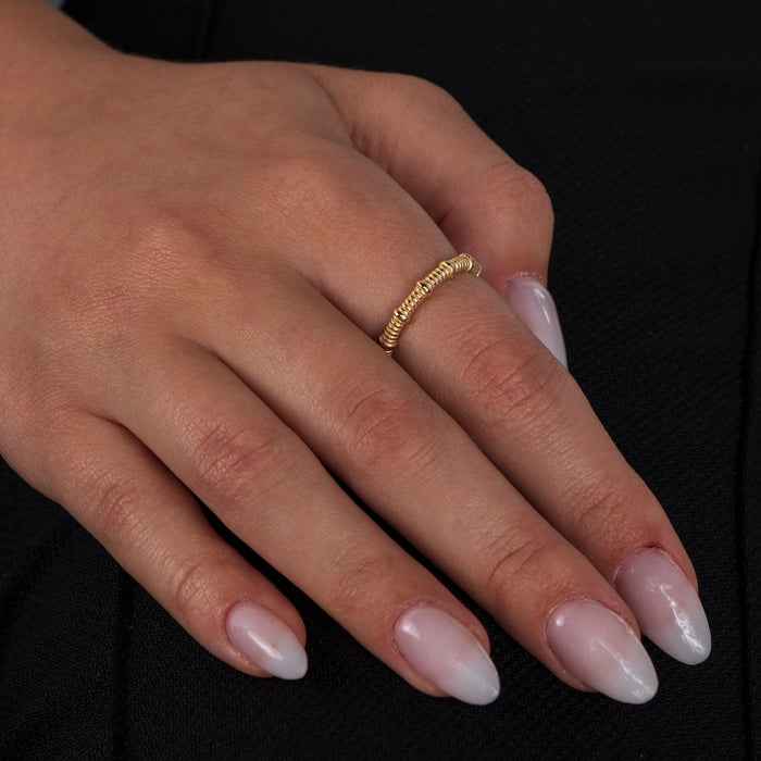 Dainty Gold Wrap Ring