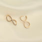 Infinity Hoop Earrings