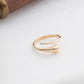 Elegant Serpent Wrap Ring