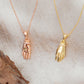 Gold Hand Amulet Necklace