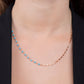 Turquoise & Gold Chain Necklace