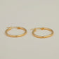Gold Hoop Earrings